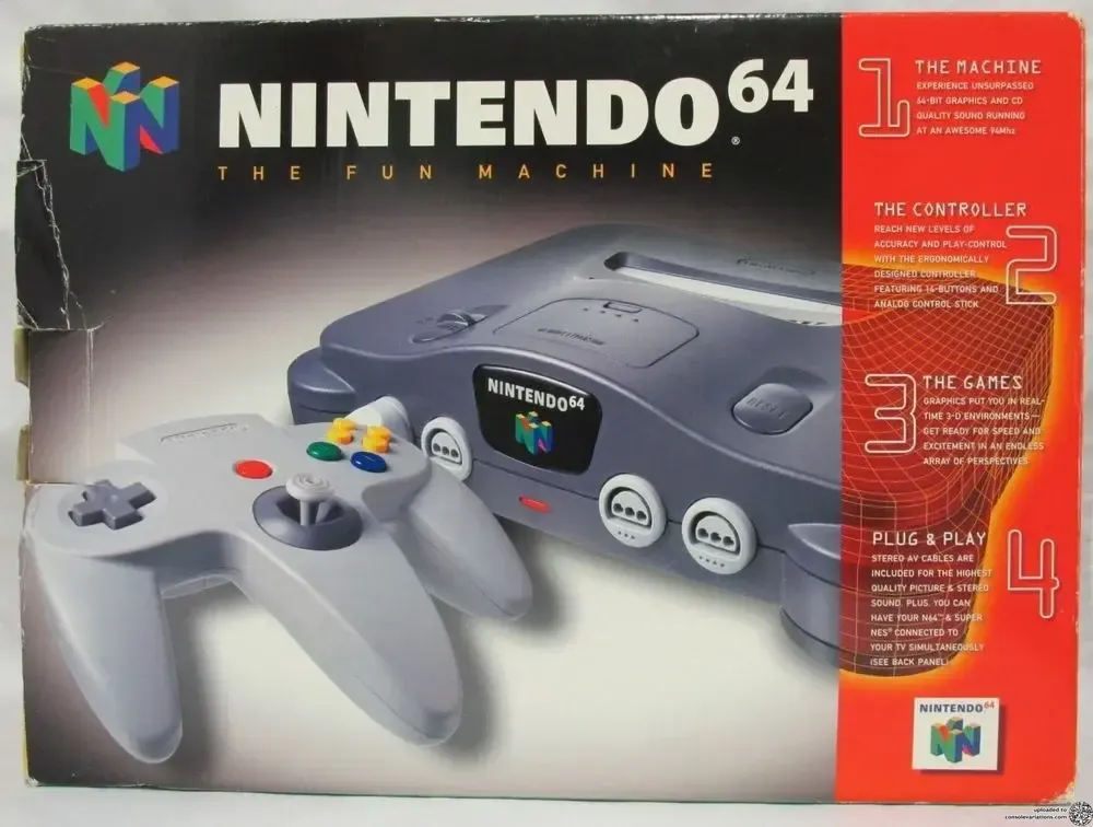 Consolevariations - Nintendo 64 Console [NA] | Consolevariations