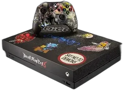 Microsoft Xbox One X Devil May Cry 5 Collectors Console