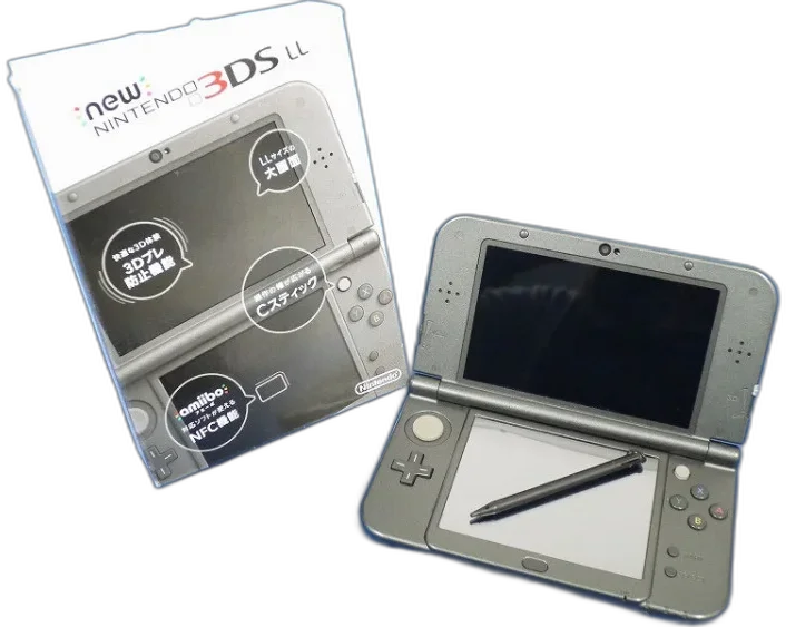  New Nintendo 3DS LL New Black Console [JP]