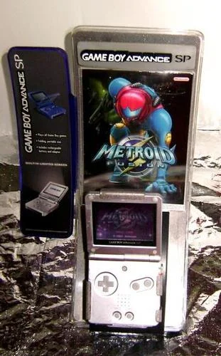  Nintendo Game Boy Advance SP Metroid Fusion Kiosk