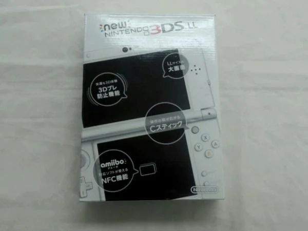  New Nintendo 3DS LL Pearl White Console