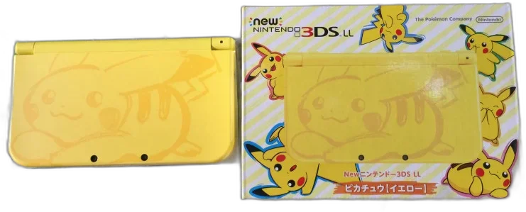  New Nintendo 3DS LL Pikachu Console
