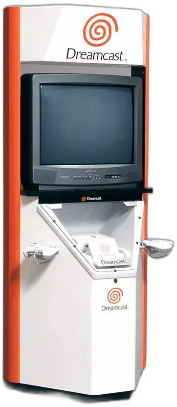 Sega Dreamcast kiosk [JP]