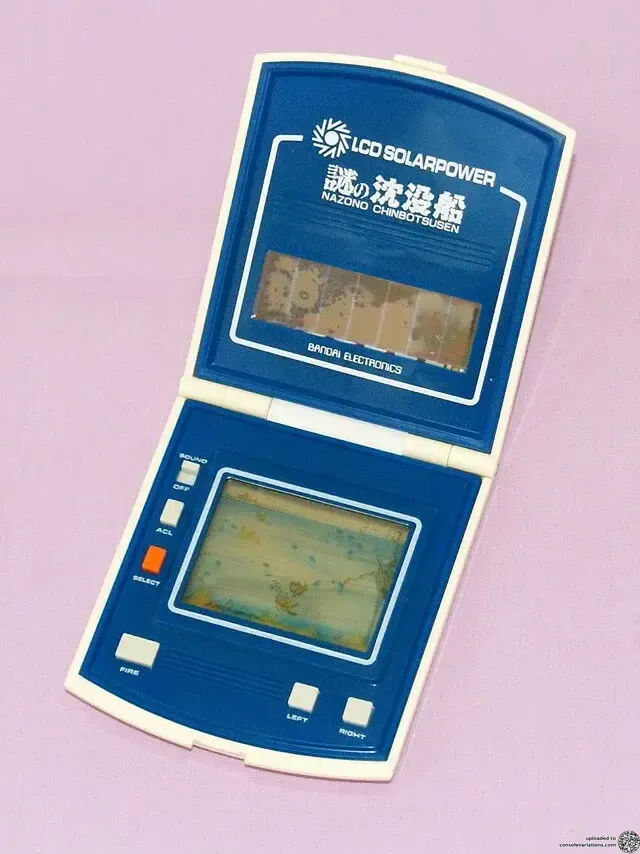 Consolevariations - Bandai LCD Nazo No Chinbotsusen Console