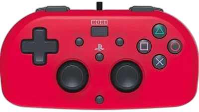 Hori PlayStation 4 Red Mini Wired Gamepad