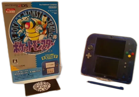  Nintendo 2DS Pokemon Blue Console [JP]