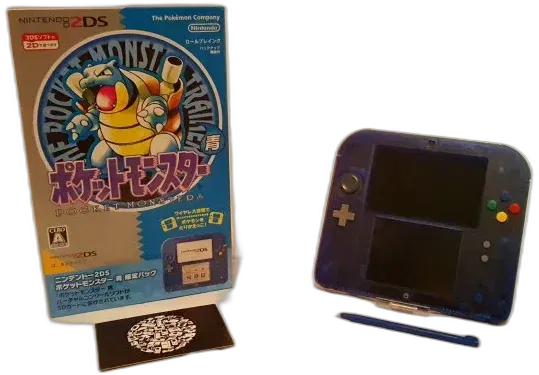 Nintendo 2DS Pokemon Blue Console [JP]