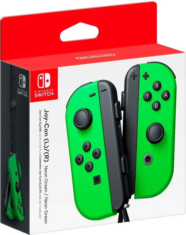 Nintendo Switch Neon Green/Neon Pink Joy-Con [EU] - Consolevariations