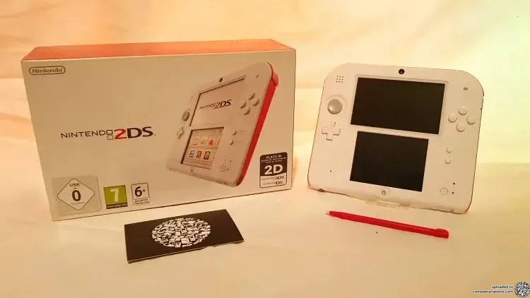 Consolevariations - Nintendo 2DS White Console [EU] | Consolevariations