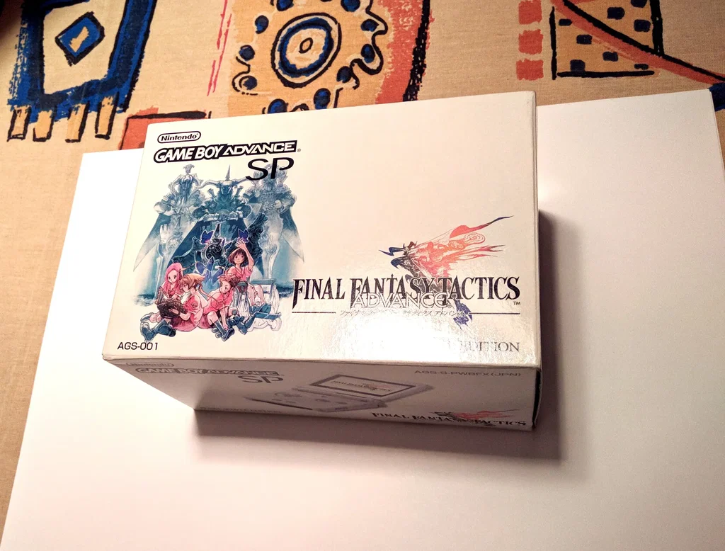 Consolevariations - Nintendo Game Boy Advance SP Final Fantasy