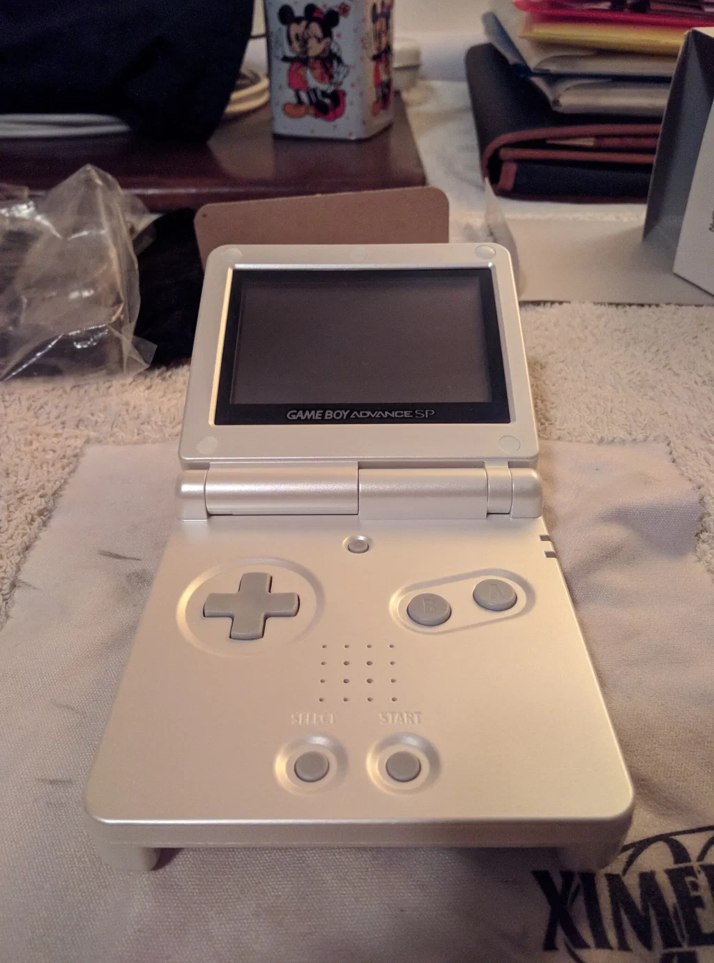 GAME BOY ADVANCE SP（FFT-A同梱版） 未使用品 Nintendo Game Boy Advance Final Fantasy Tactics Pearl White