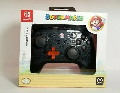 Power A Switch Mario Shadow Controller