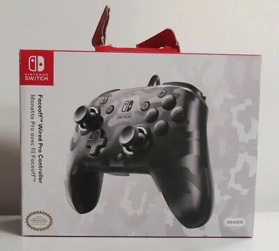  PDP Switch Camo Black Controller