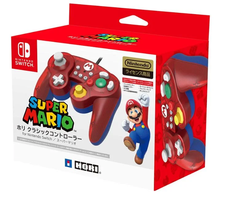  Hori Switch Super Mario GameCube Controller
