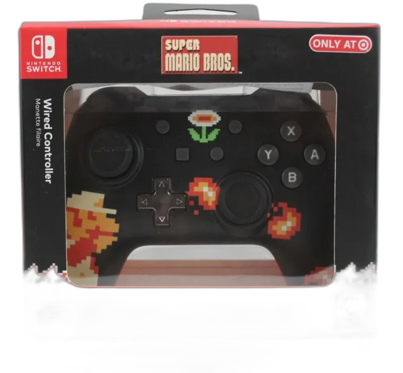  Power A Switch Super Mario Bros Wired Controller