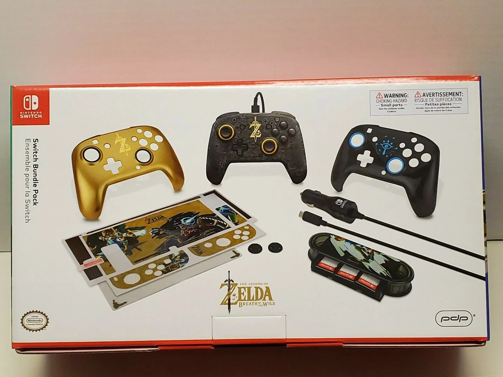  PDP Switch Zelda Breath of the Wild Controller Bundle