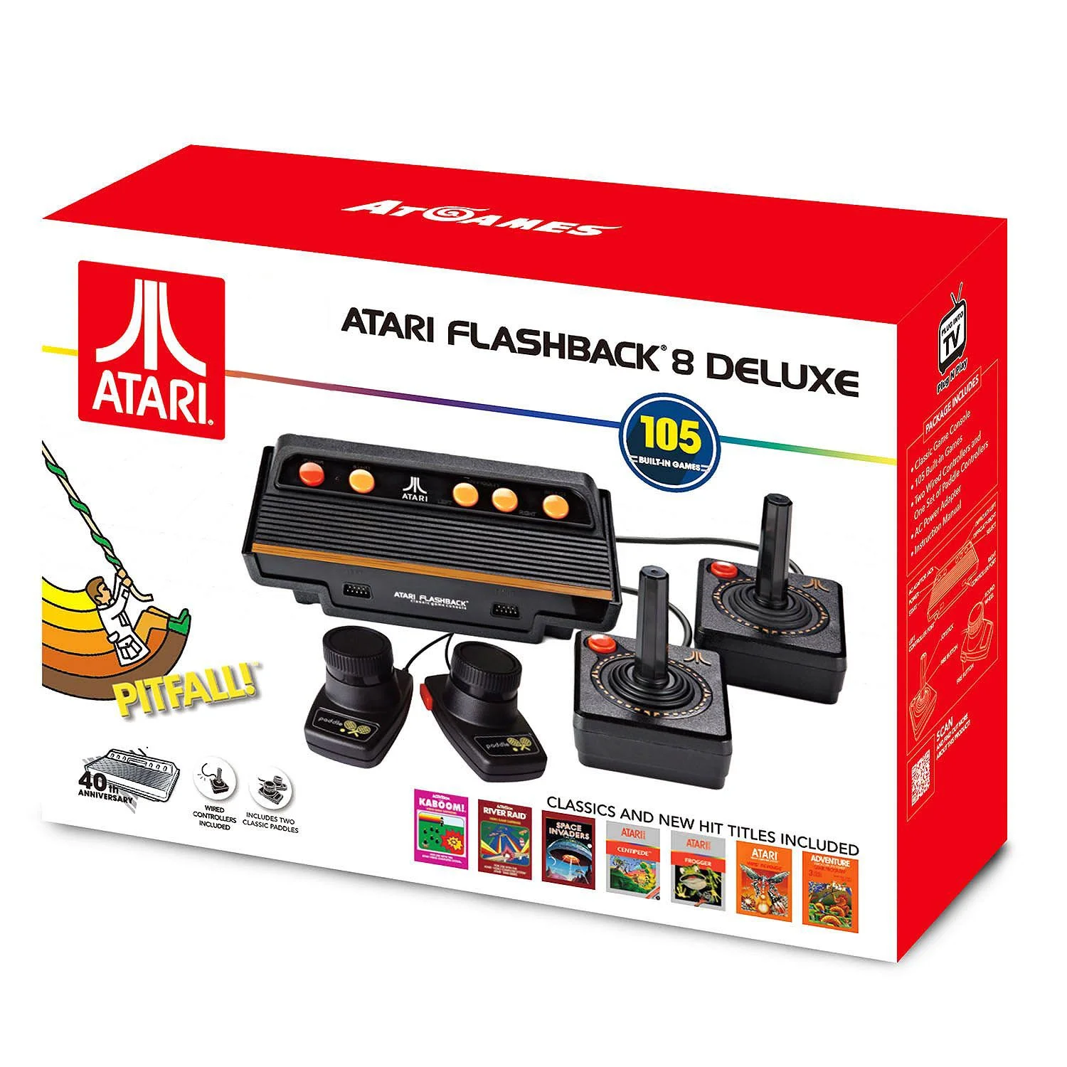  Atari Flashback 8 Deluxe Classic Game Console