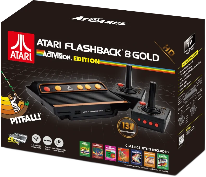  Atari Flashback 8 Gold Activision Edition