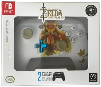 Power A Switch Zelda White Controller