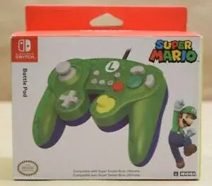Hori Switch Luigi GameCube Controller