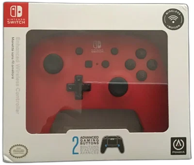 Power A Switch Red Enhanced Wireless Controller