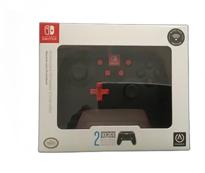 Power A Switch  Black Enhanced Wireless Controller