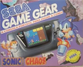  Sega Game Gear Sonic Chaos Bundle