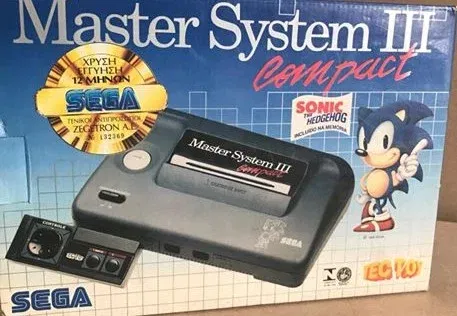  Sega Master System III Sonic The Hedgehog Bundle