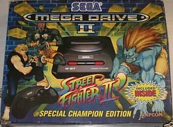  Sega Mega Drive II Street Fighter II Champion Bundle