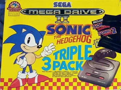 Sega Mega Drive II Sonic Triple Pack