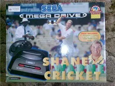 Sega Mega Drive II Shane Warne Cricket
