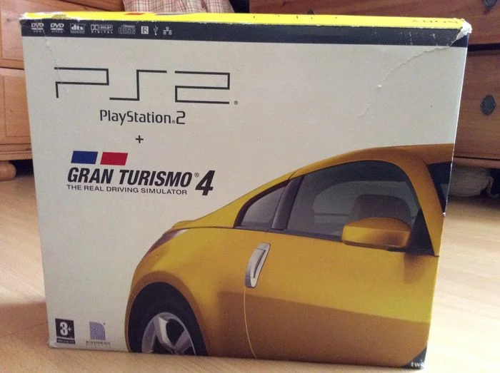  Sony PlayStation 2 Slim Gran Turismo 4 Bundle
