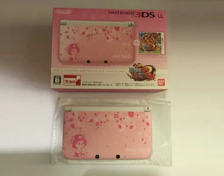 Consolevariations - Nintendo 3DS LL One Piece Pink Console