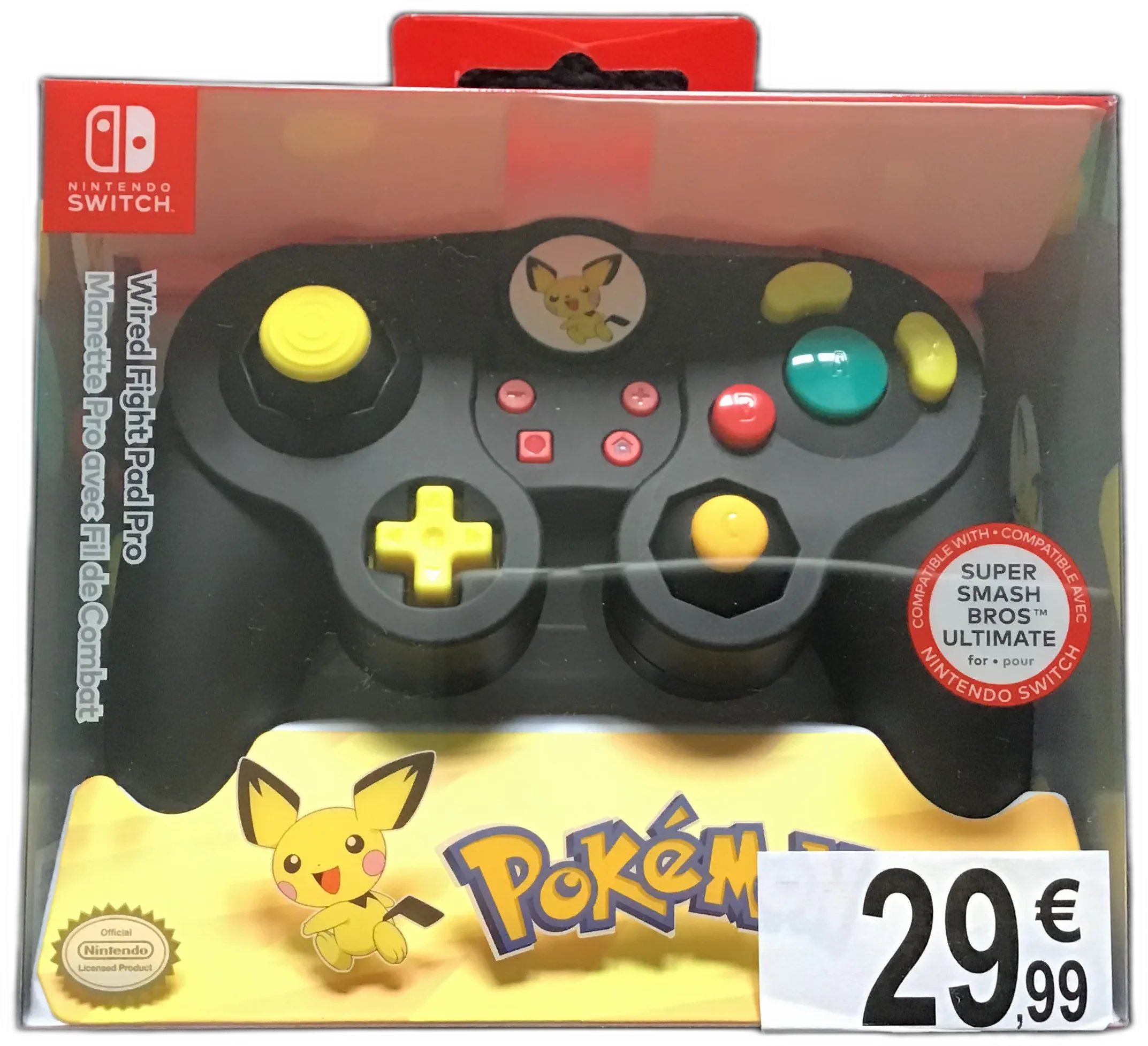  PDP Switch Pikachu Controller