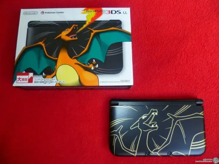 Consolevariations - Nintendo 3DS LL Pokemon Charizard Console