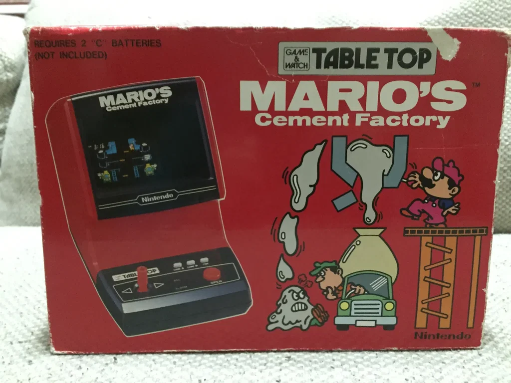 Consolevariations - Nintendo Game & Watch Mario's Cement Factory