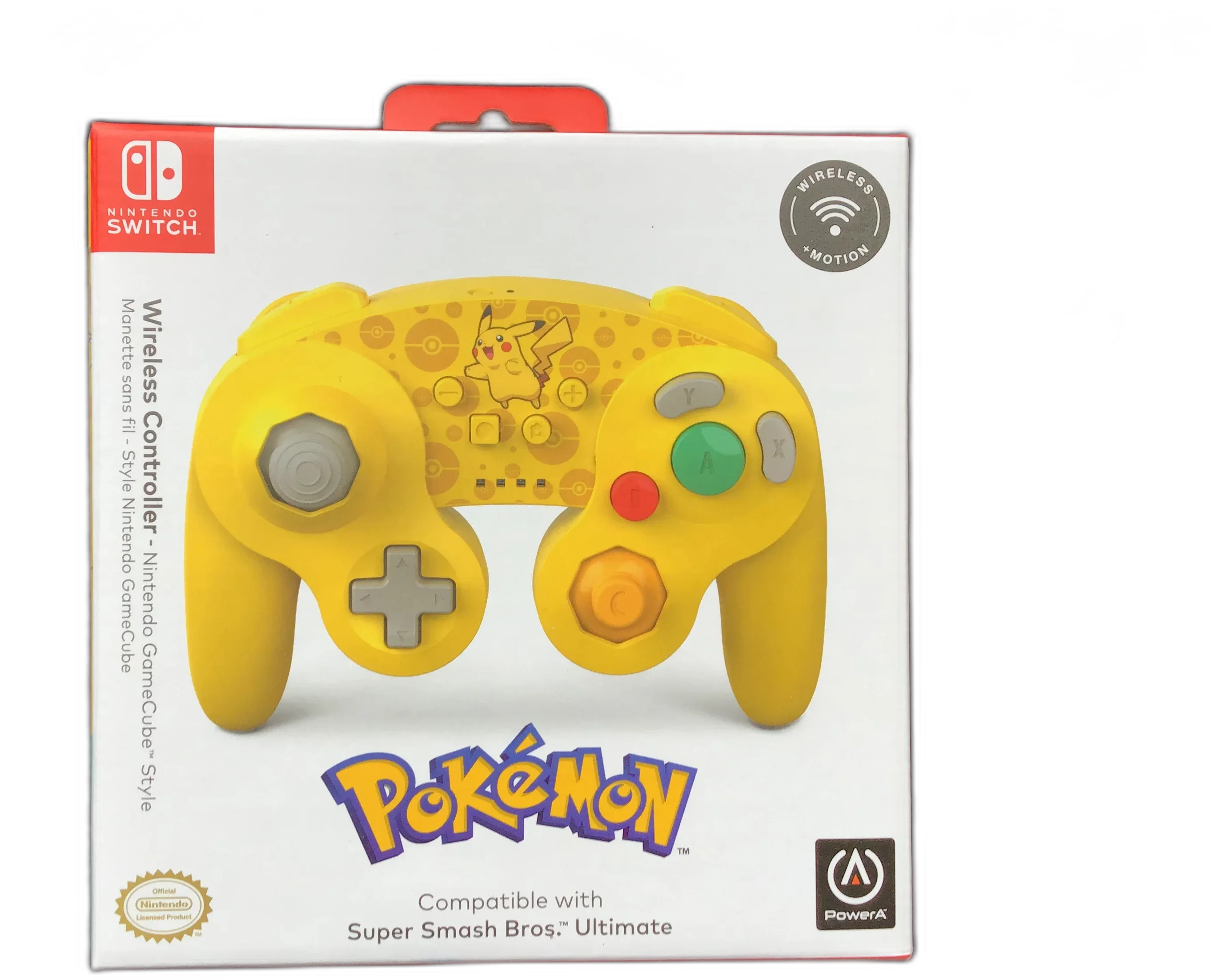  Power A Switch Pokemon Pikachu Wireless Controller