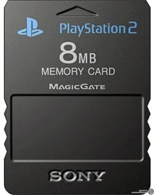 【中古】「未使用品」PlayStation2専用 MEMORY CARD フラットブラック Consolevariations - Sony PlayStation 2 Black Memory Card [NA