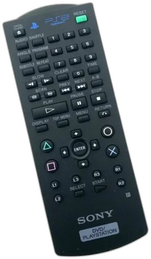  Sony PlayStation 2 DVD Remote Control [NA]
