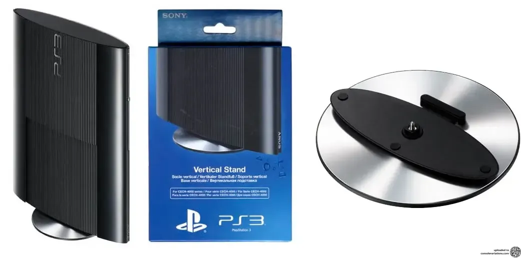 Ps3 Stand Consolevariations - Sony PlayStation 3 Super Slim Vertical Stand ...