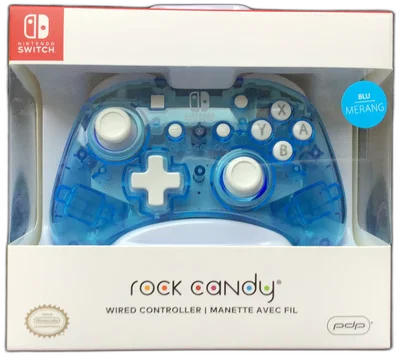 PDP Switch Rock Candy Blue Controller