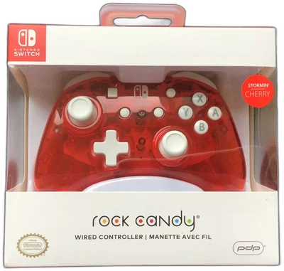 PDP Switch Rock Candy Red Controller
