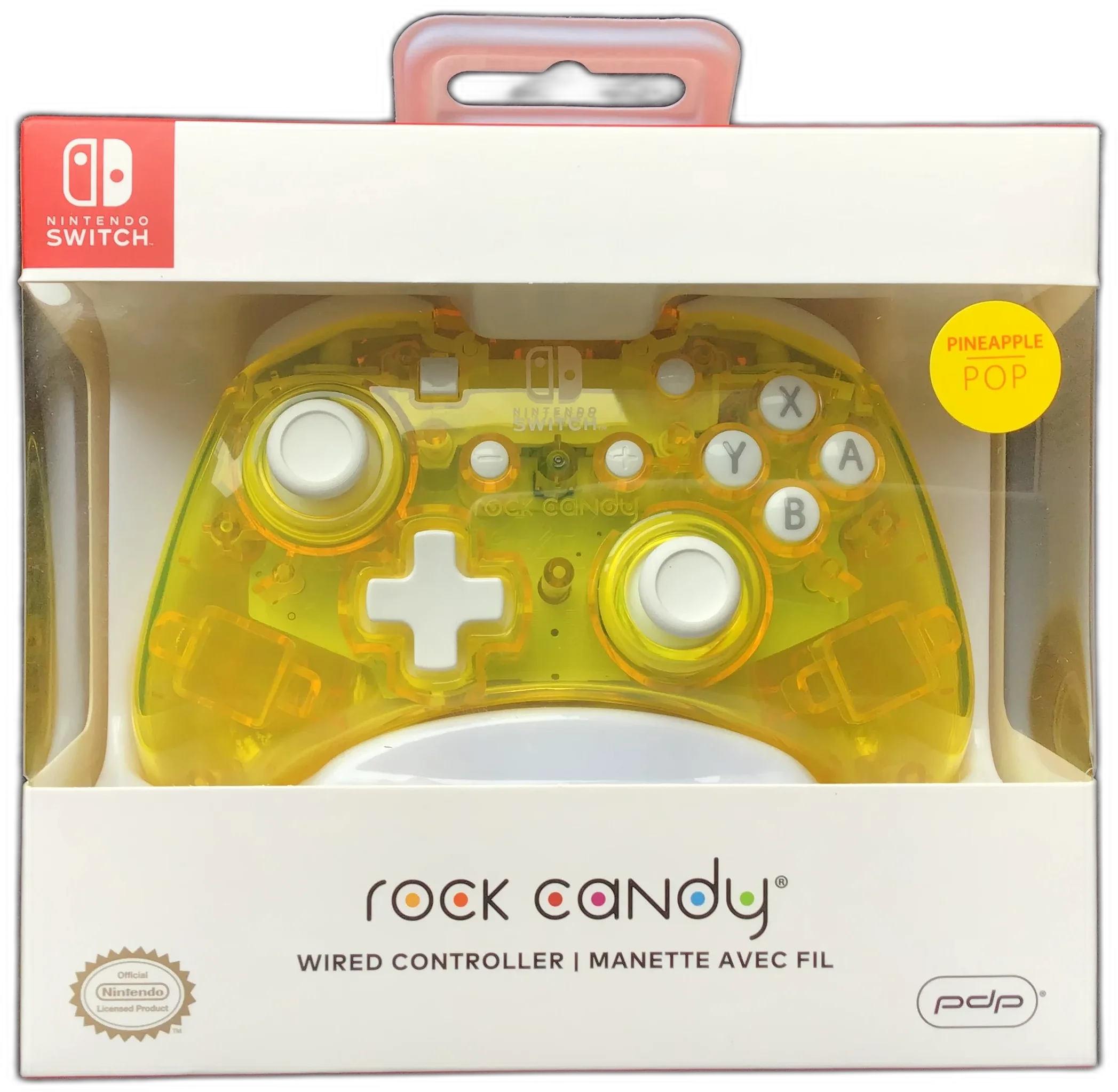  PDP Switch Rock Candy Yellow Controller