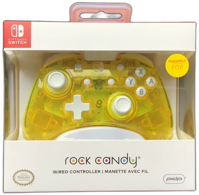 PDP Switch Rock Candy Yellow Controller