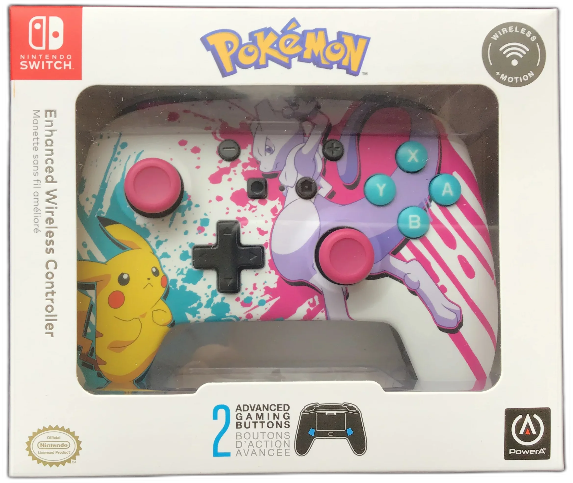  PowerA Pokemon Wireless GameCube Style Controller for Nintendo  Switch - Pikachu : Video Games