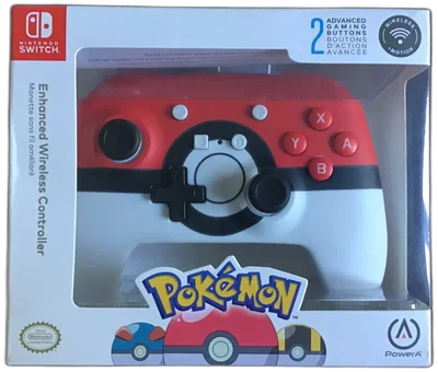 Power A Switch Pokemon Pokeball Enhanced Wireless Controller