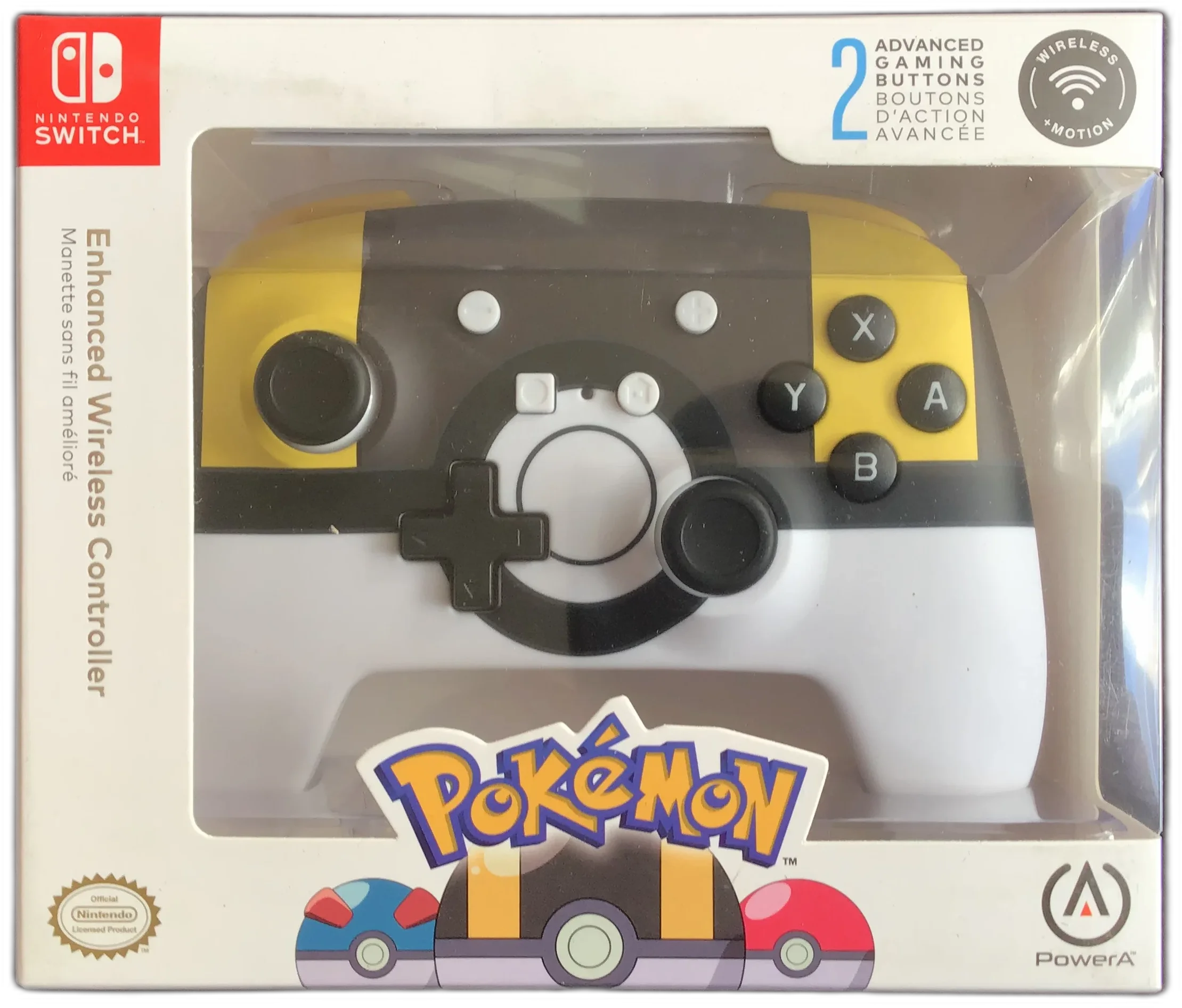  Power A Switch Pokemon Ultra Ball Enhanced Wired Controller