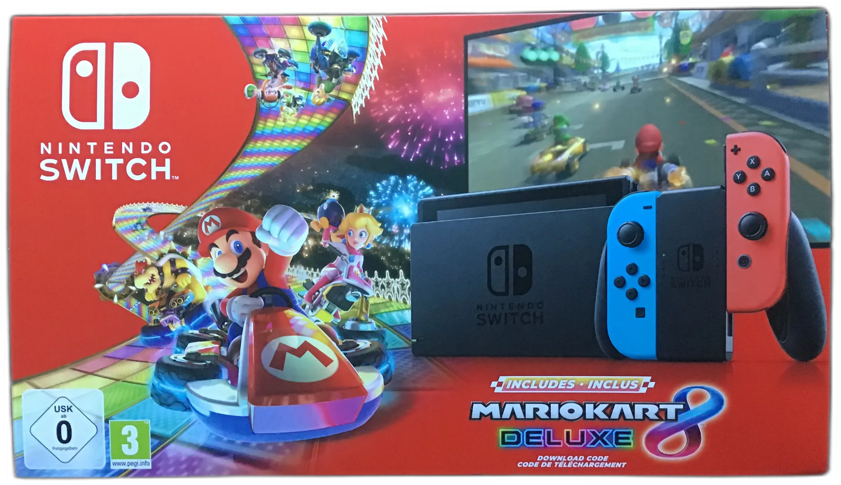  Nintendo Switch Black Friday Mario Kart Deluxe 8 Bundle [FR]