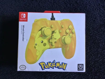 Power A Switch Pikachu Wired Controller