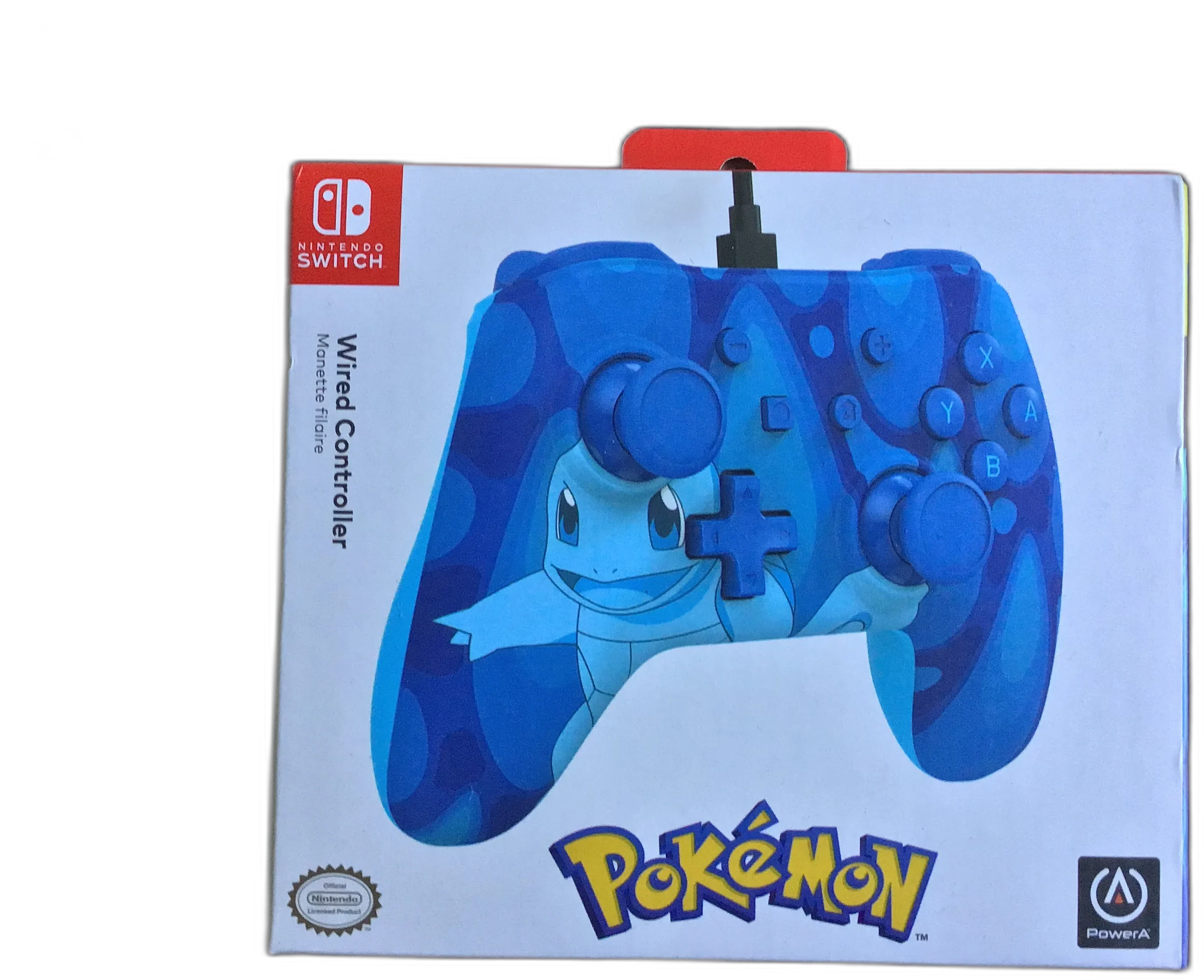  Power A Switch Let&#039;s Go Squirtle Wired Controller